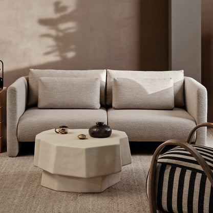 Dase 2-Seater Modular Sofa by Ferm Living - Soft boucle / Natural 