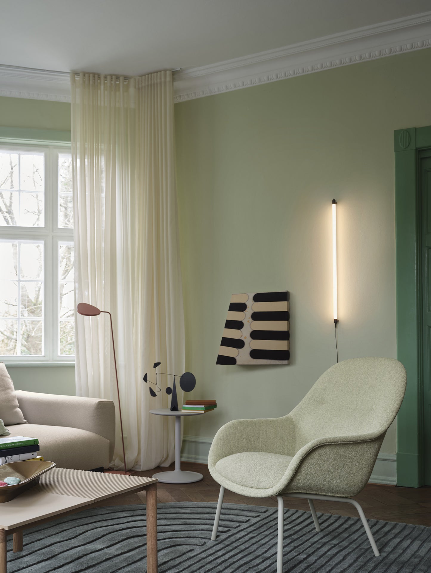 Fine Wall/Ceiling Lamp by Muuto - 90 cm