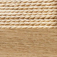 Swatch for Frame: Lacquered Oak / Seat: Nature Paper Cord