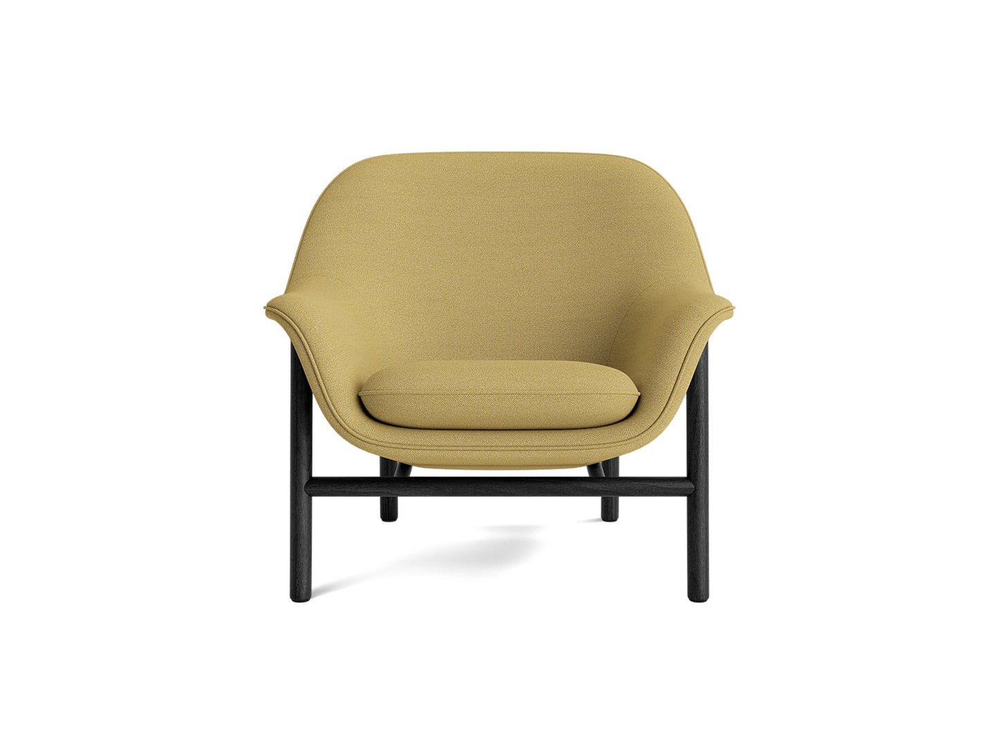 Drape Lounge Chair by Normann Copenhagen - Shell: Hallingdal 65 407 / Piping and Seat Cushion: Hallingdal 65 407