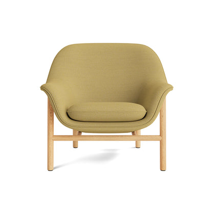 Drape Lounge Chair by Normann Copenhagen - Shell: Hallingdal 65 407 / Piping and Seat Cushion: Hallingdal 65 407