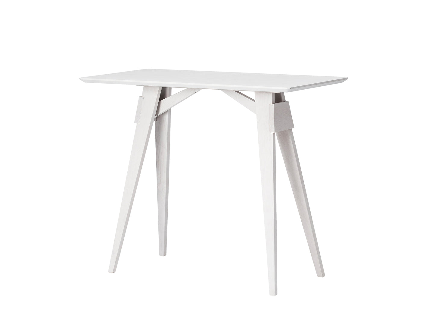 Arco White Painted Oak Side Table by Design House Stockholm