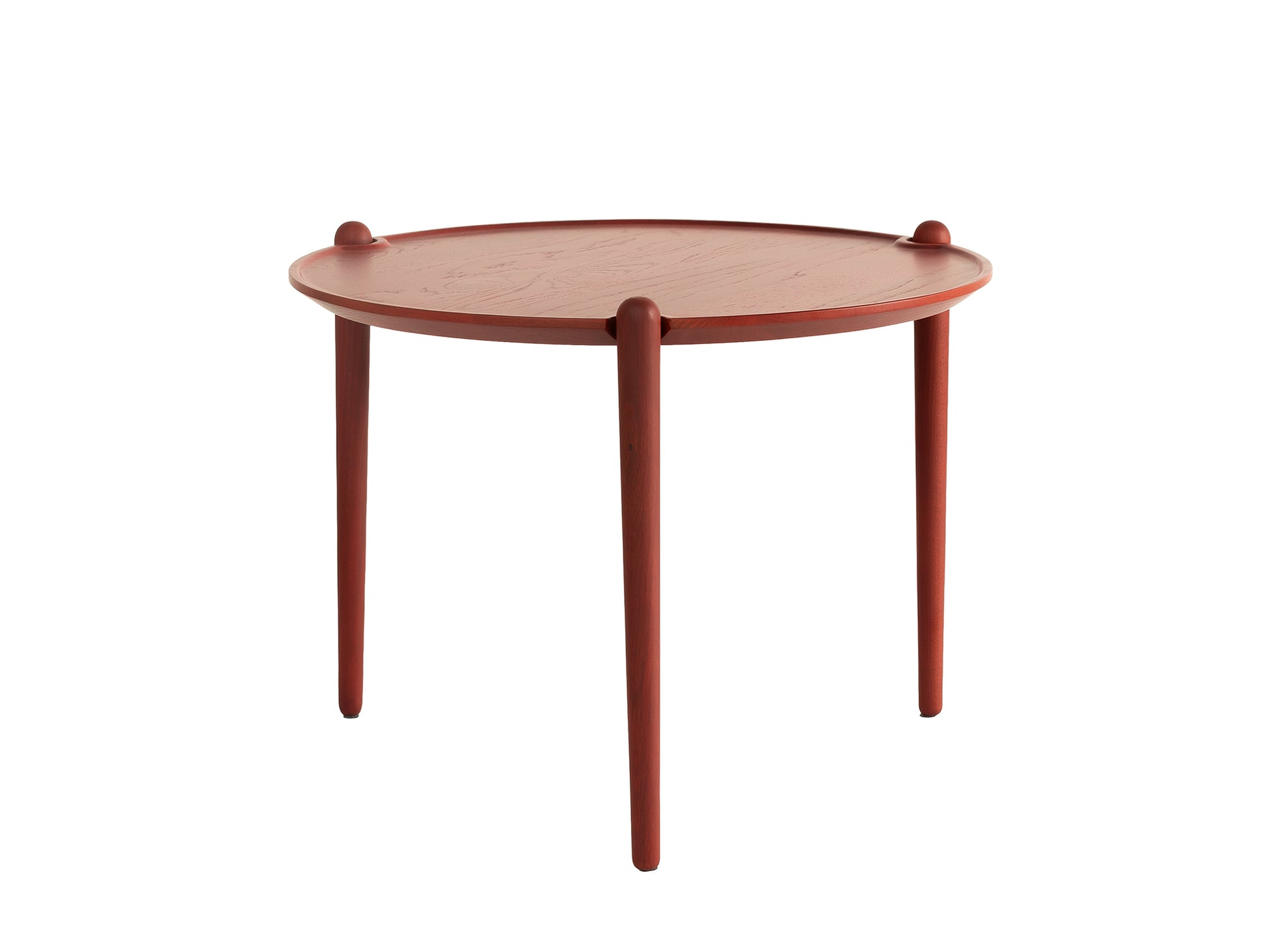 Aria Table by Design House Stockholm -  Diameter: 60 cm / Height: 46 cm / Red Oak