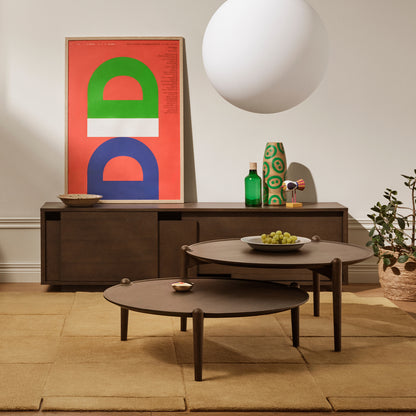 Aria Table by Design House Stockholm - Dark Oak