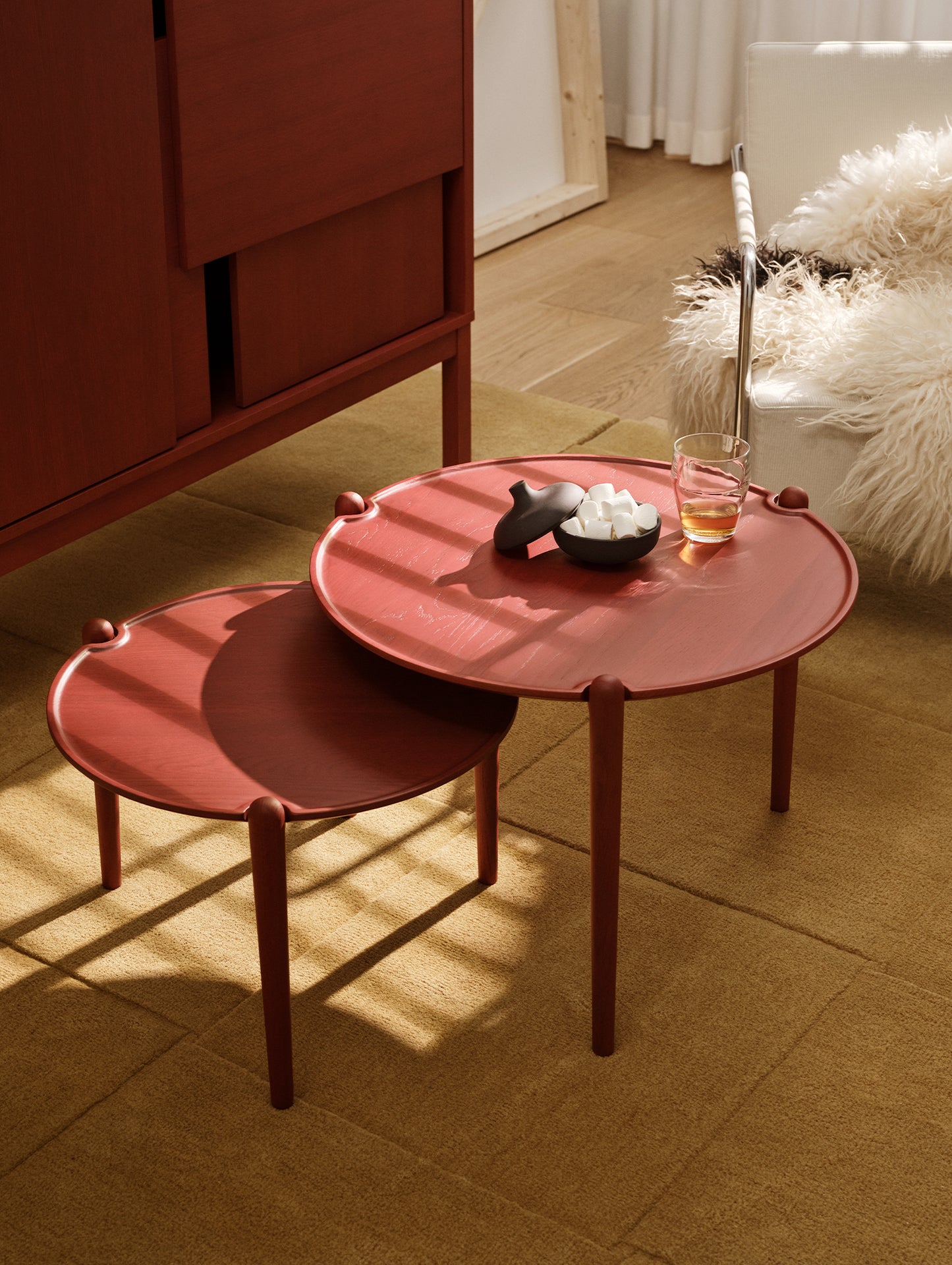 Aria Table by Design House Stockholm - Red Oak