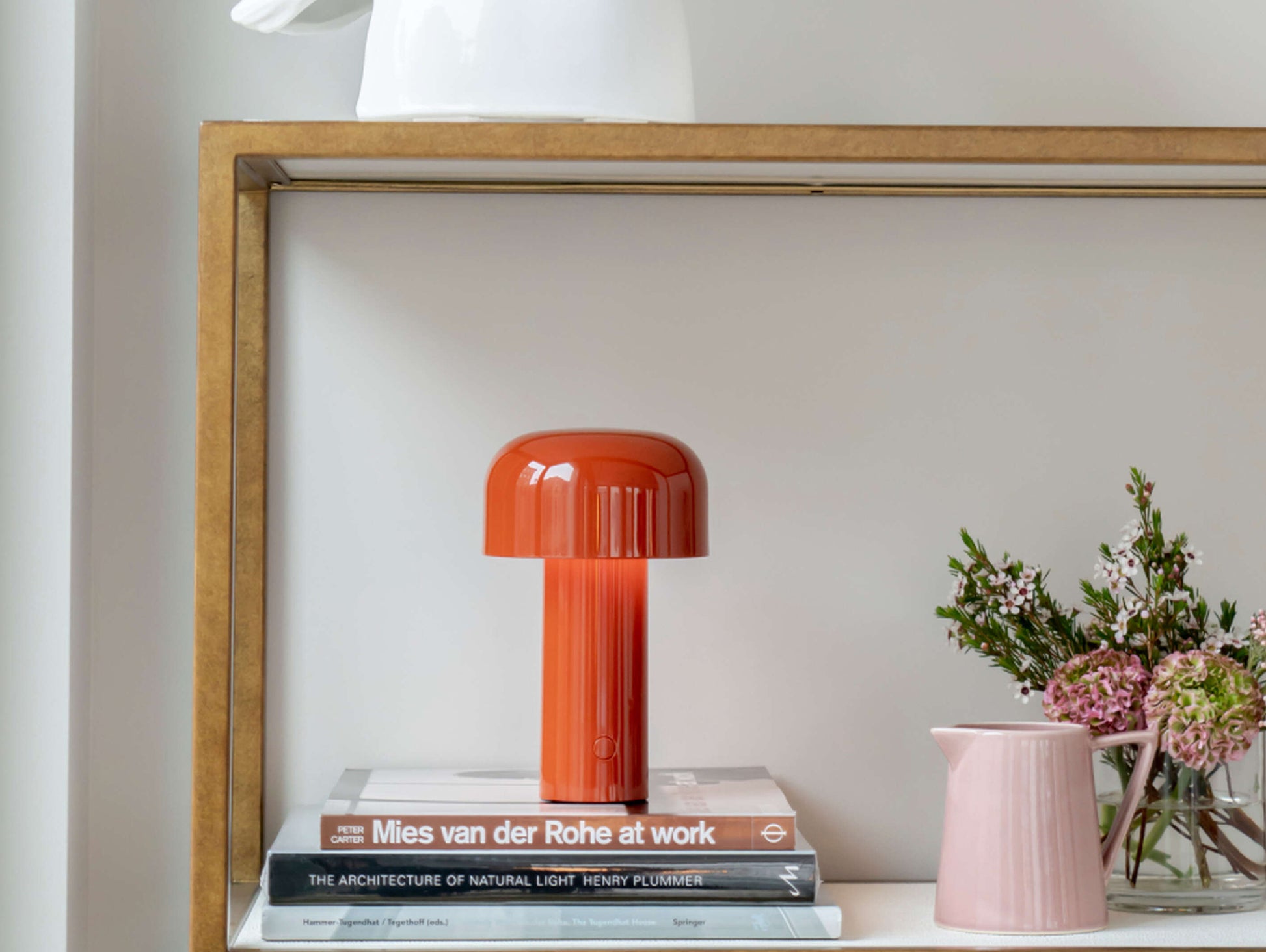 Bellhop Portable Lamp by Flos - Brick Red