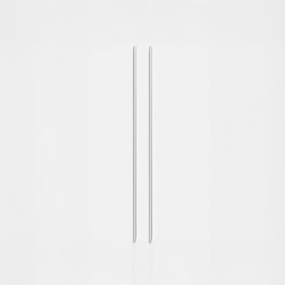 Set of 2 Legs - 115 cm / Stainless Steel