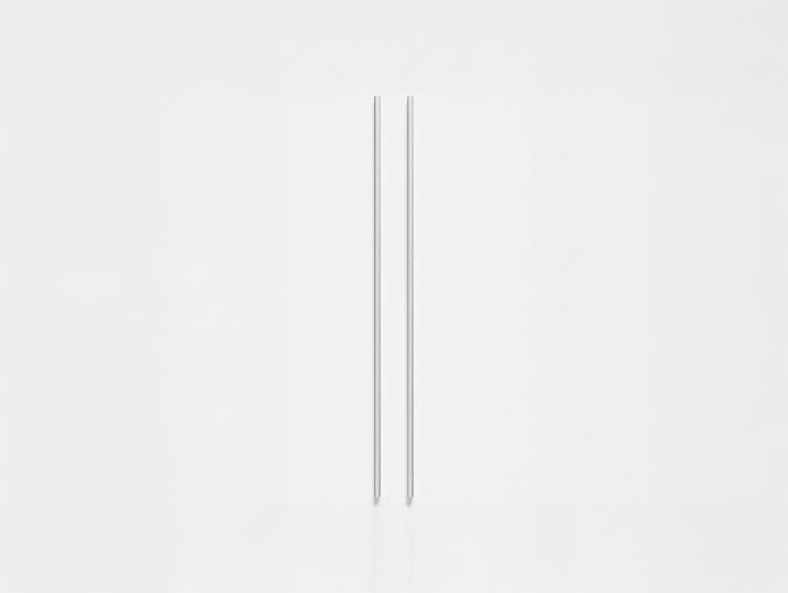 Set of 2 Legs - 115 cm / Stainless Steel