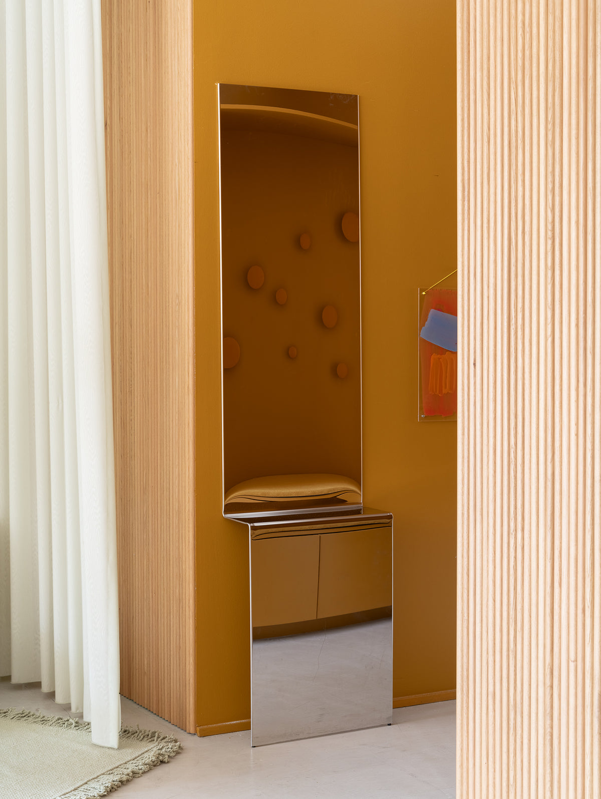 Pleat Mirror by Muuto