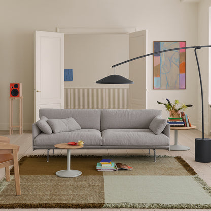 Verso Rug by Muuto - Pale Green / Warm Brown