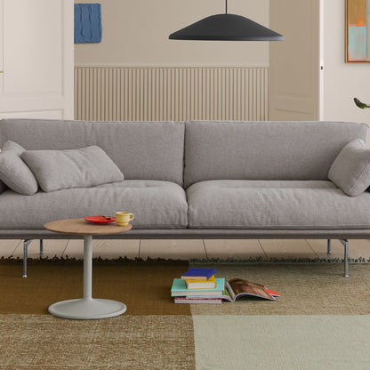 Outline Soft 3-Seater Sofa by Muuto - Clay 12
