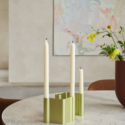 Midst Table Marble by Muuto - Grey Marble Tabletop / Grey Steel Base