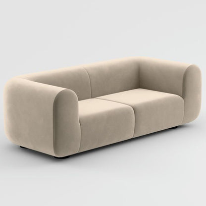 Plump 2.5-Seater Modular Sofa by Tom Dixon - Royal Velvet 106