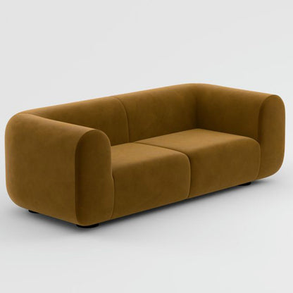  Plump 2.5-Seater Modular Sofa by Tom Dixon - Royal Velvet 132