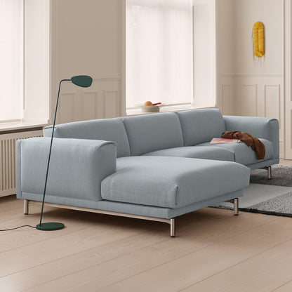 Rest Sofa with Left Chaise Longue (Sitting Right) by Muuto - Ecriture 710