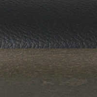 Swatch for Sirka Grey Stained Oak Base / Black Ultra Leather Seat