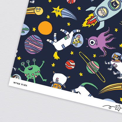 Space Wrapping Paper by Wrap