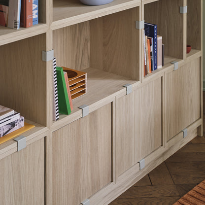 Stacked Storage System - Bookcase / Configuration 1 by Muuto 