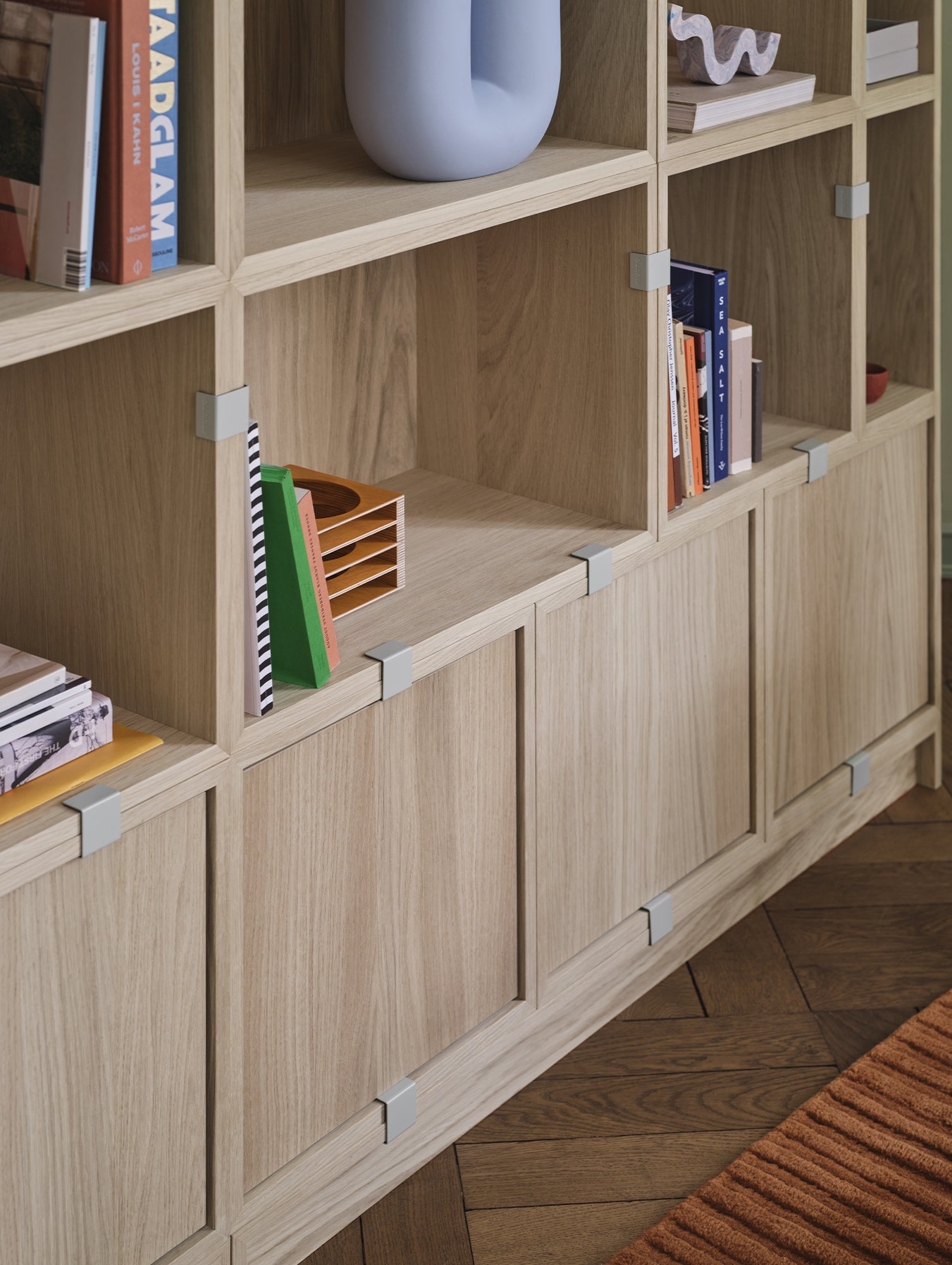 Stacked Storage System - Bookcase / Configuration 1 by Muuto 