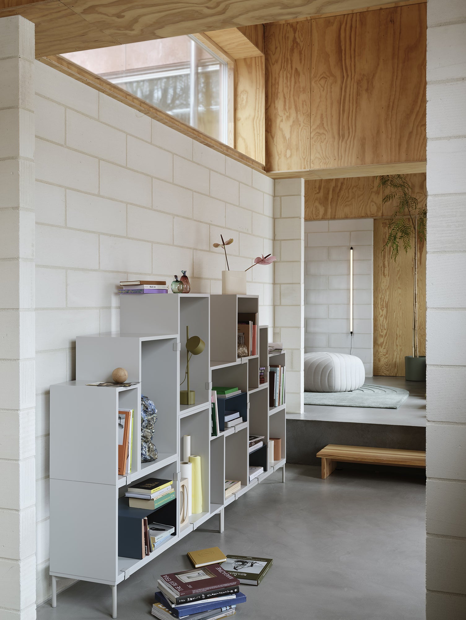 Stacked Storage System - Bookcase / Configuration 3 by Muuto 