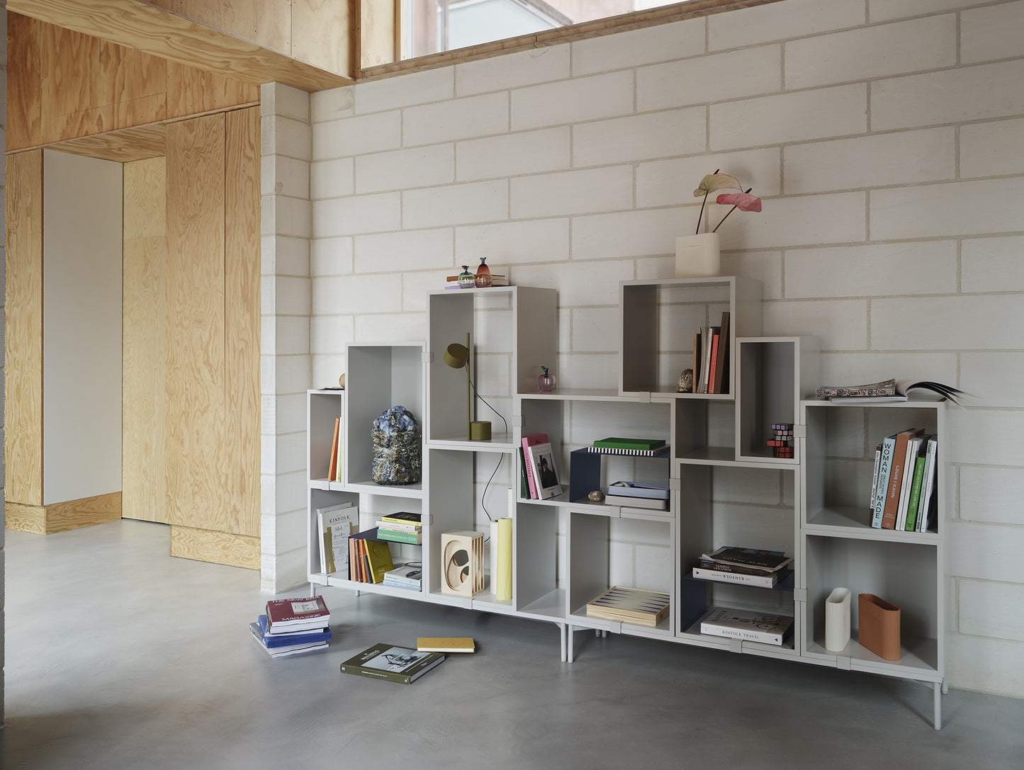 Stacked Storage System - Bookcase / Configuration 3 by Muuto 