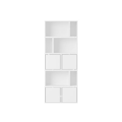 Stacked Storage System - Bookcase / Configuration 8 / White by Muuto