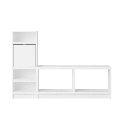 Stacked Storage System - Hallway Storage by Muuto - Configuration 1 / White