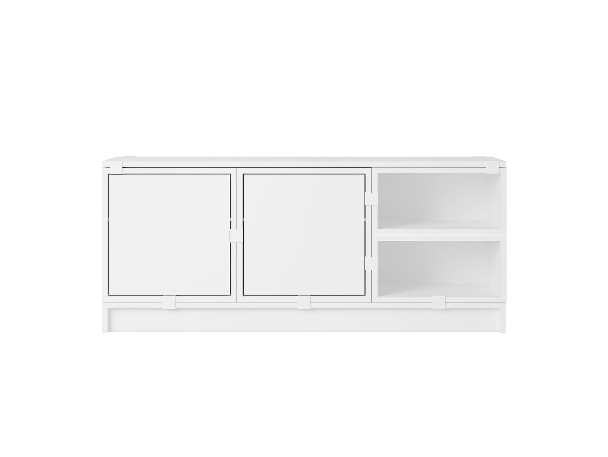 Stacked Storage System - Hallway Storage by Muuto - Configuration 2 / White