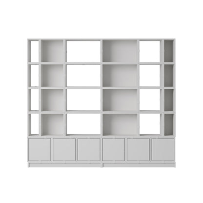 Stacked Storage System - Office Storage by Muuto - Grey