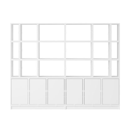 Stacked Storage System - Office Storage by Muuto / Configuration 2 / White