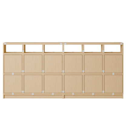 Stacked Storage System - Sideboard by Muuto  / Configuration 1  / Oak