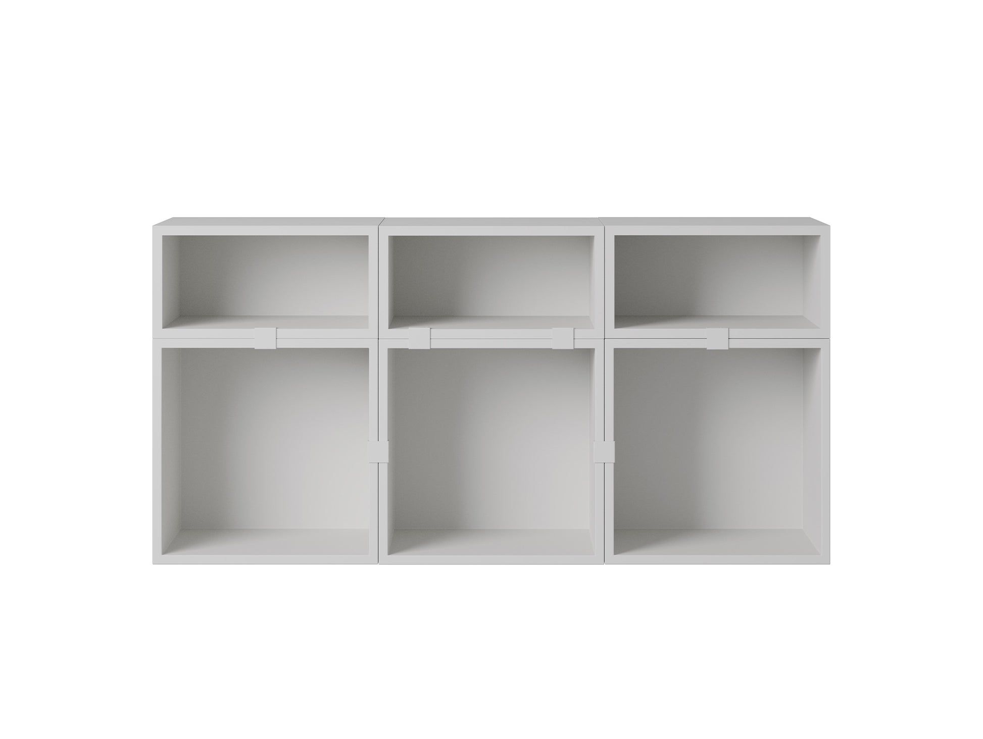 Stacked Storage System - Sideboard by Muuto / Configuration 5 / Grey