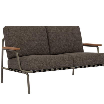 Settle 2-Seater Sofa by Muuto / Taupe Frame / Laze 01