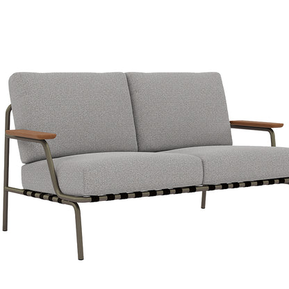 Settle 2-Seater Sofa by Muuto / Taupe Frame / Laze 03