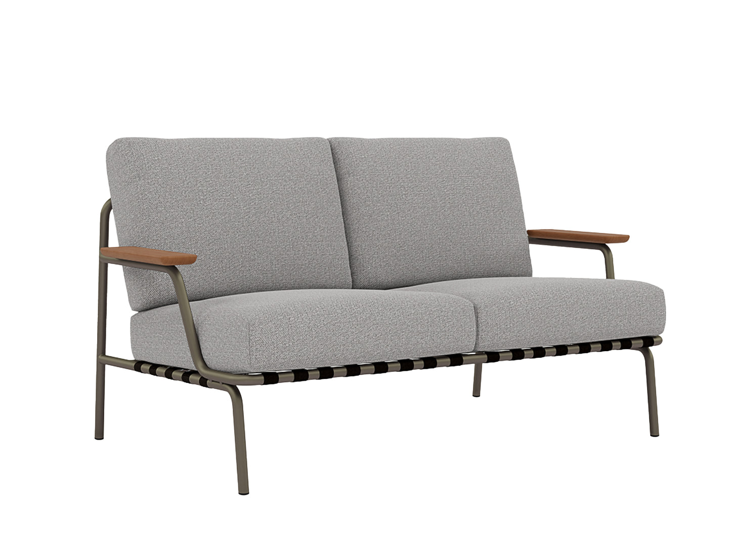 Settle 2-Seater Sofa by Muuto / Taupe Frame / Laze 03