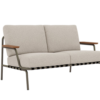 Settle 2-Seater Sofa by Muuto / Taupe Frame / Laze 04