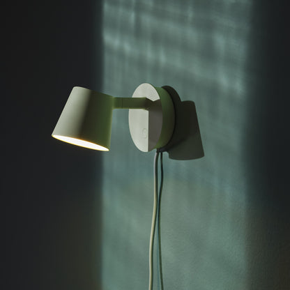 Light Green Tip Wall Lamp by Muuto