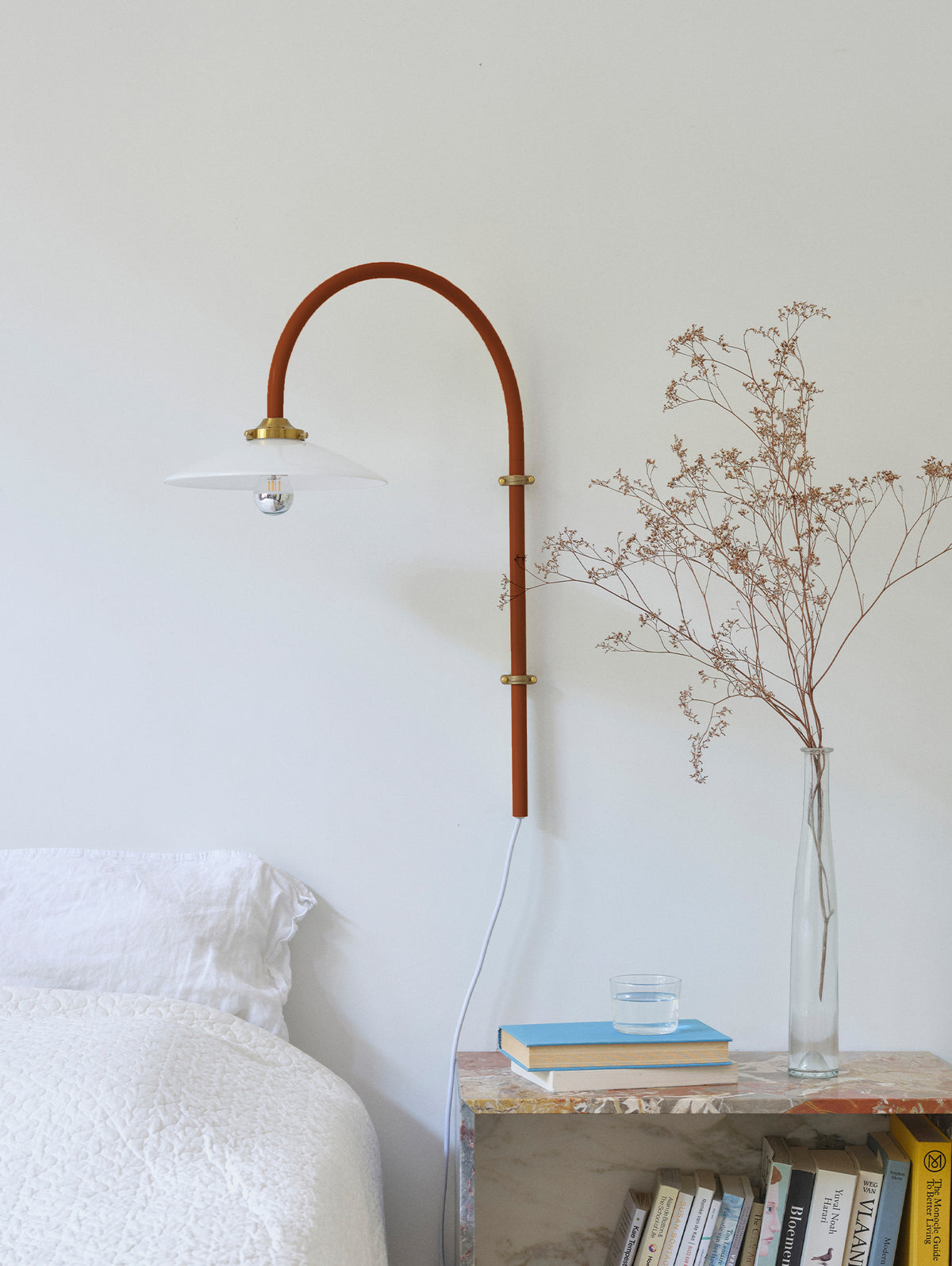 Hanging Lamp No.2 Mini by Valerie Objects - Menie Red