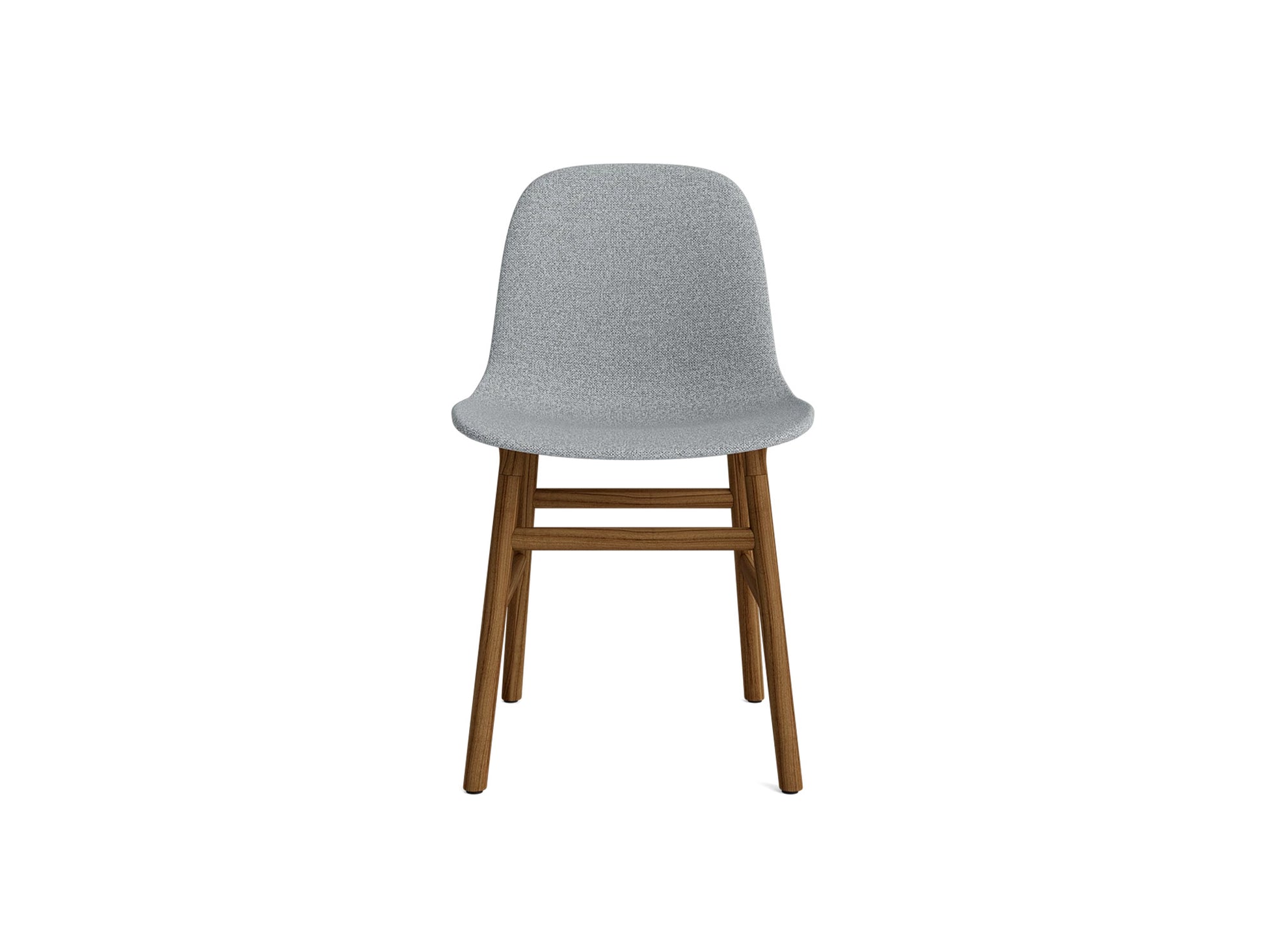 Form Chair Upholstered by Normann Copenhagen - Walnut Base / Hallingdal 130