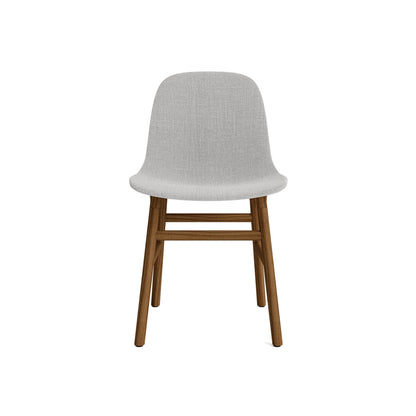 Form Chair Upholstered by Normann Copenhagen - Walnut Base / Remix 123