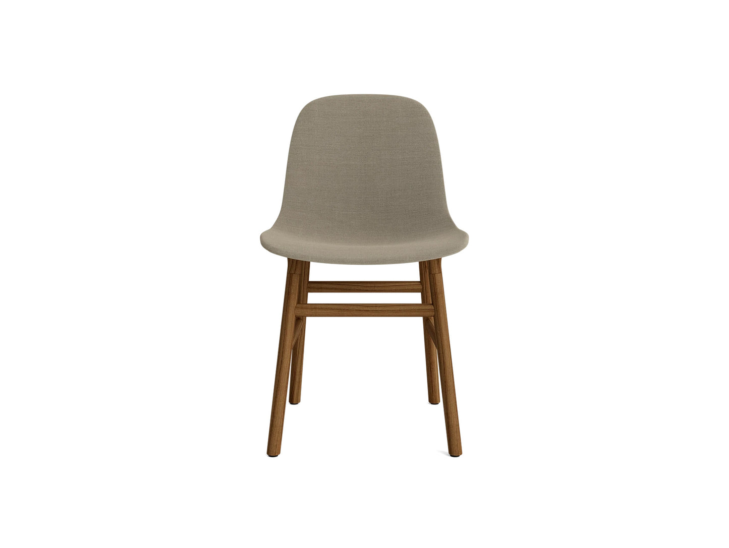 Form Chair Upholstered by Normann Copenhagen - Walnut Base / Remix 233