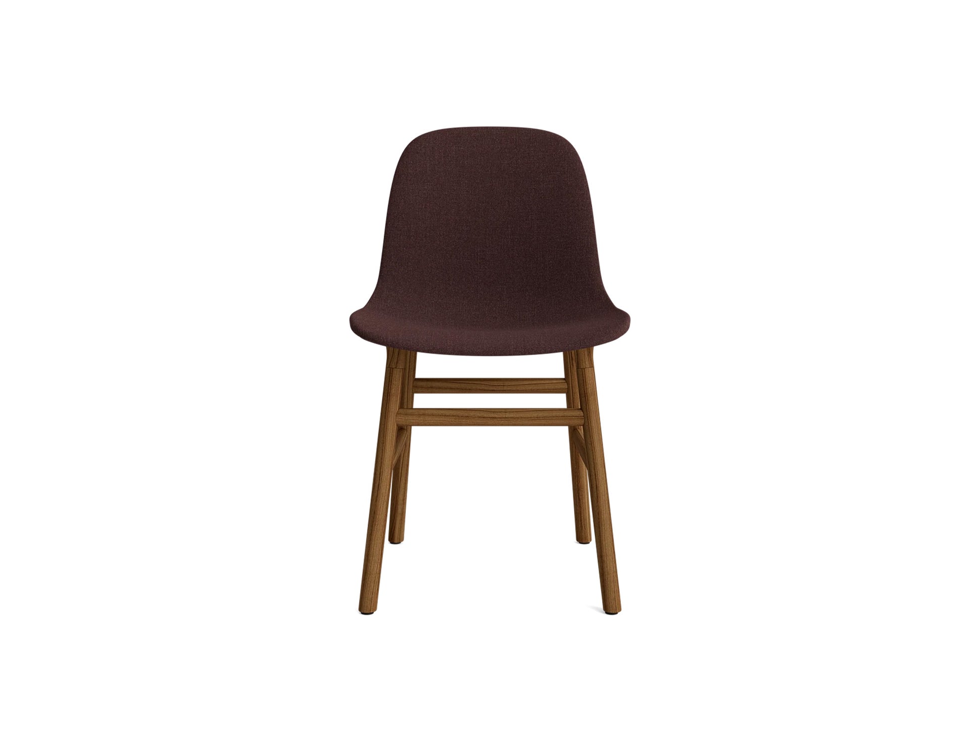 Form Chair Upholstered by Normann Copenhagen - Walnut Base / Remix 373