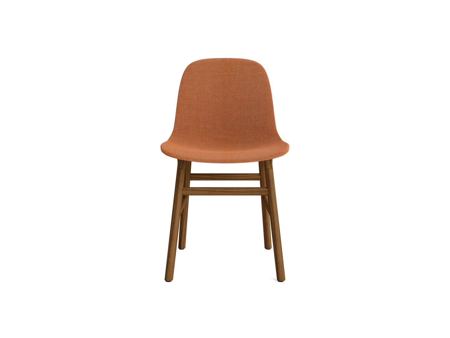 Form Chair Upholstered by Normann Copenhagen - Walnut Base / Remix 452