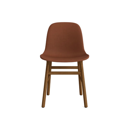 Form Chair Upholstered by Normann Copenhagen - Walnut Base / Ultra Leather Brandy 41574