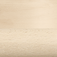 Swatch for White Oiled Beech Veneer Seat / Solid White Oiled Beech Frame