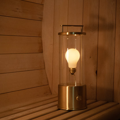 The Muse Portable Lamp (Solid Brass Edition) by Tala