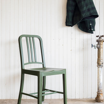 111 Navy Chair by Emeco - Cypress Green