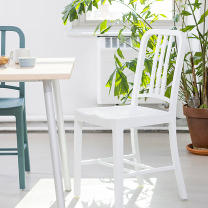 111 Navy Chair by Emeco - Snow