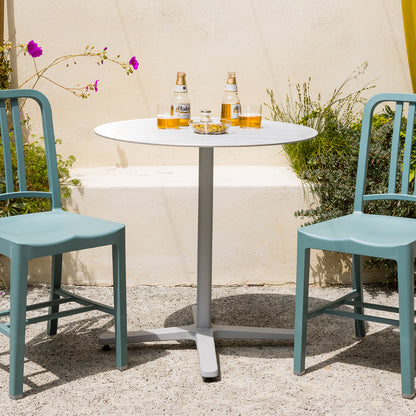 111 Navy Chair by Emeco - Light Blue