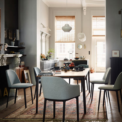 Plate Dining Table by Vitra - Dark Oak Tabletop
